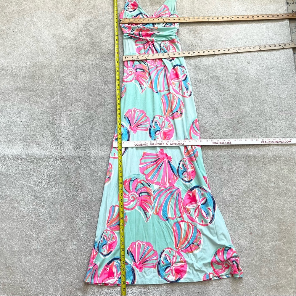 LILLY PULITZER SLOANE MAXI DRESS SIZE XS PRETTY FEMININE DAINTY STYLISH - Picture 6 of 7